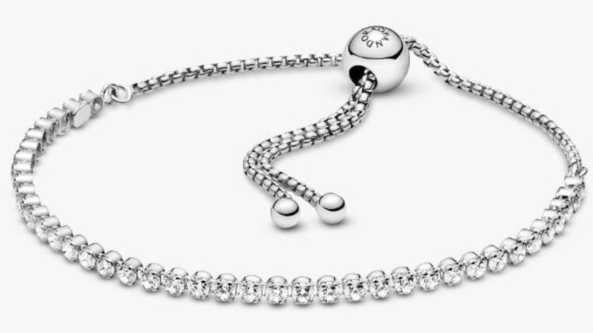 Pulsera de tenis Deslizante Brillante de Pandora