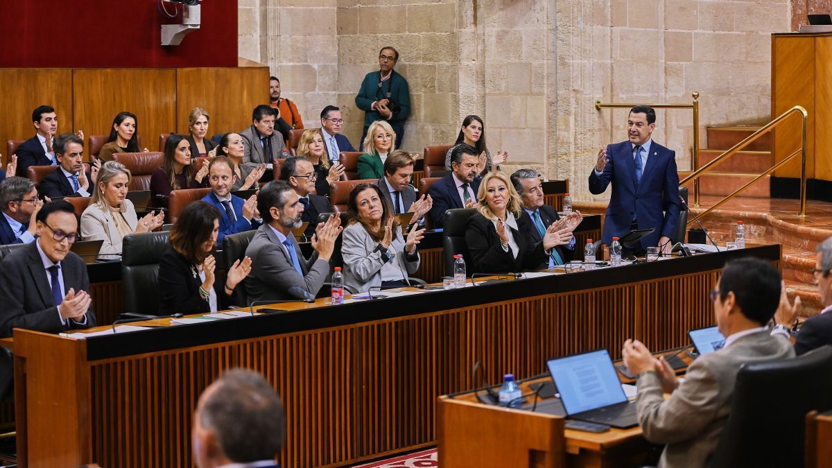 Intervención de Juanma Moreno en el Parlamento | Salvador López Medina