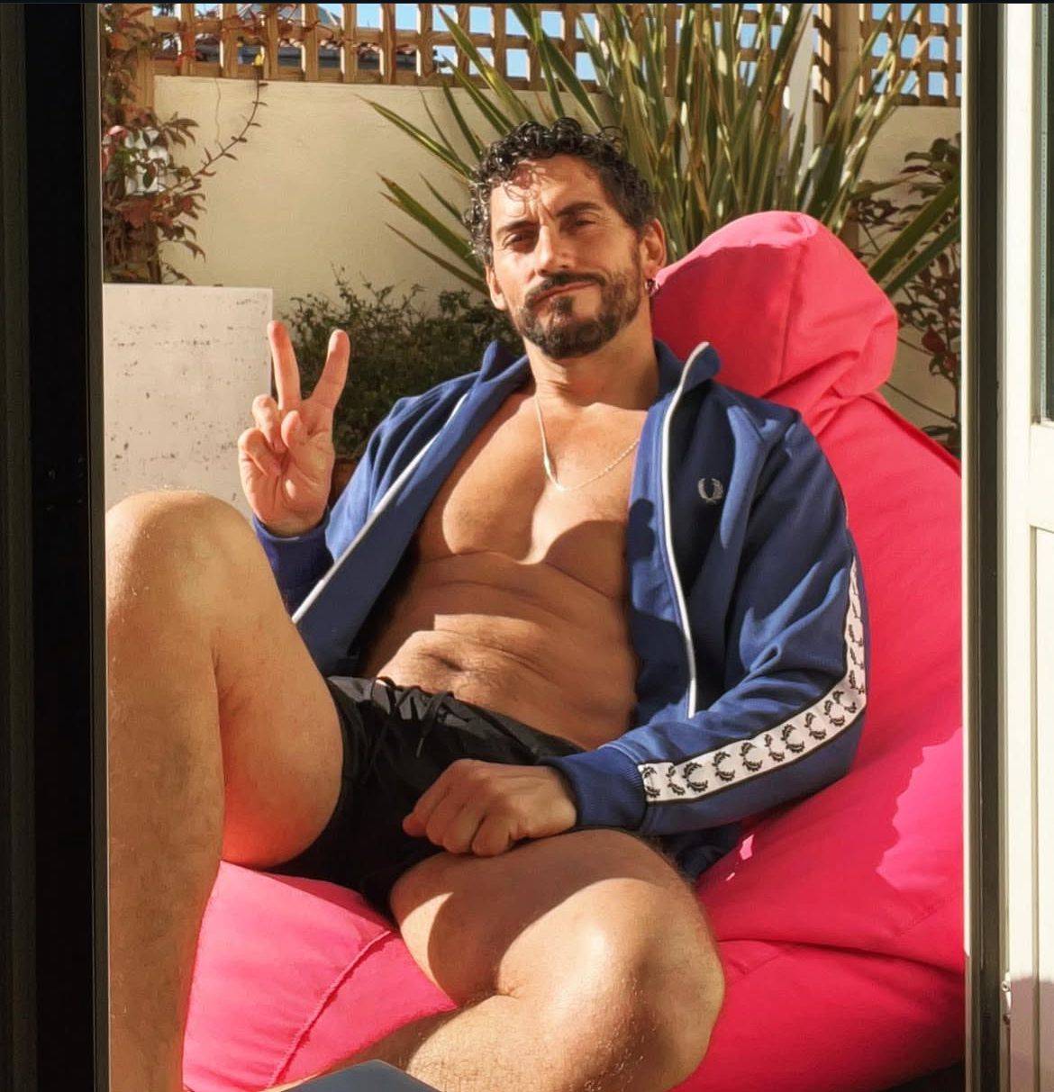 Paco León en su casa