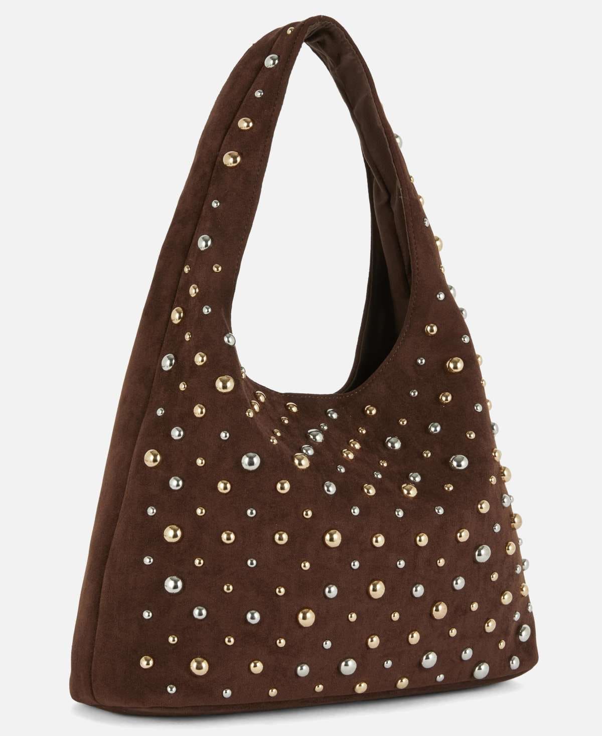 Bolso tote con tachuelas surtidas de metal de Primark
