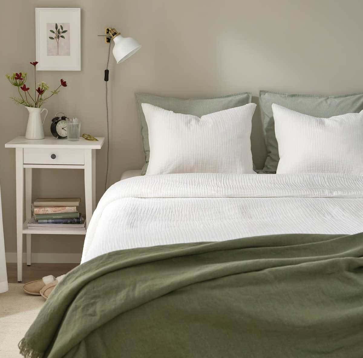 SCHERSMIN Funda nórdica y 2 fundas almohada en IKEA