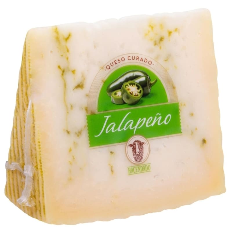 Queso curado de oveja con jalapeño Hacendado