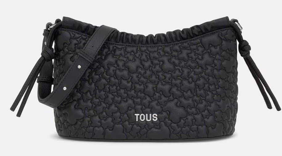 Bolso bandolera mediano con cierre de cremallera y asa regulable (3)