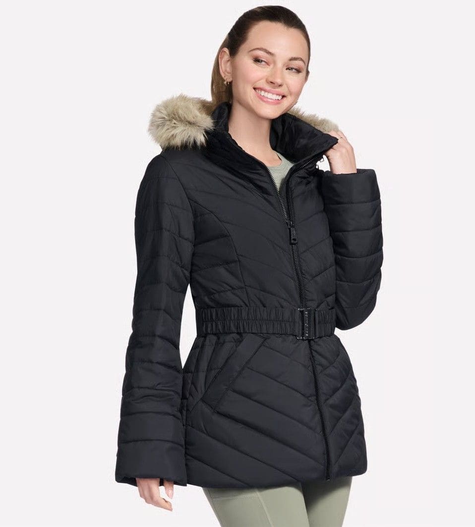 On-the-GO GO SHIELD Cozy Fit Belted Parka de Skechers
