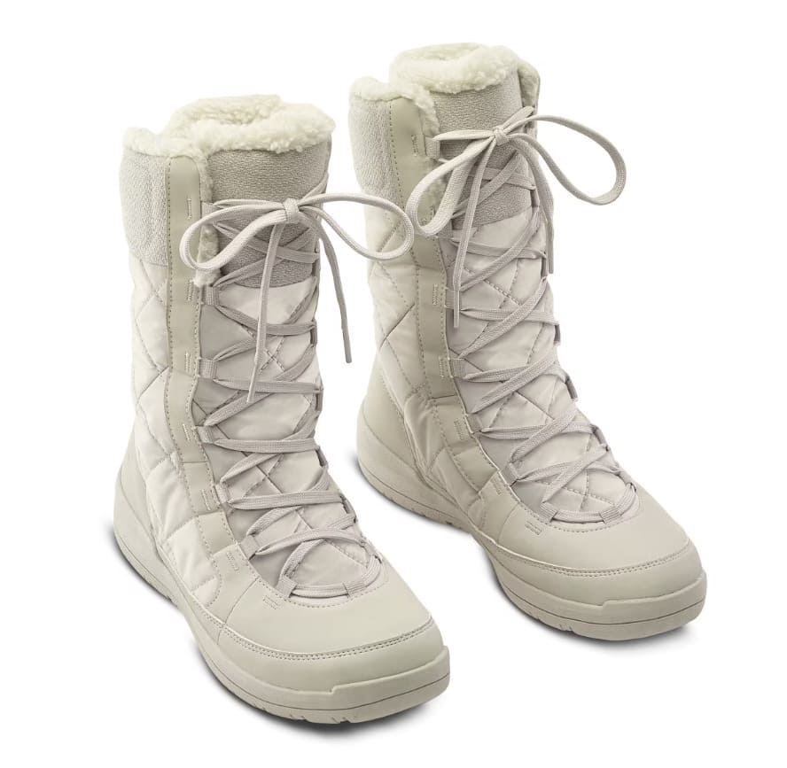 QUECHUA Botas de nieve y apreski impermeables cordones Mujer Quechua NH500