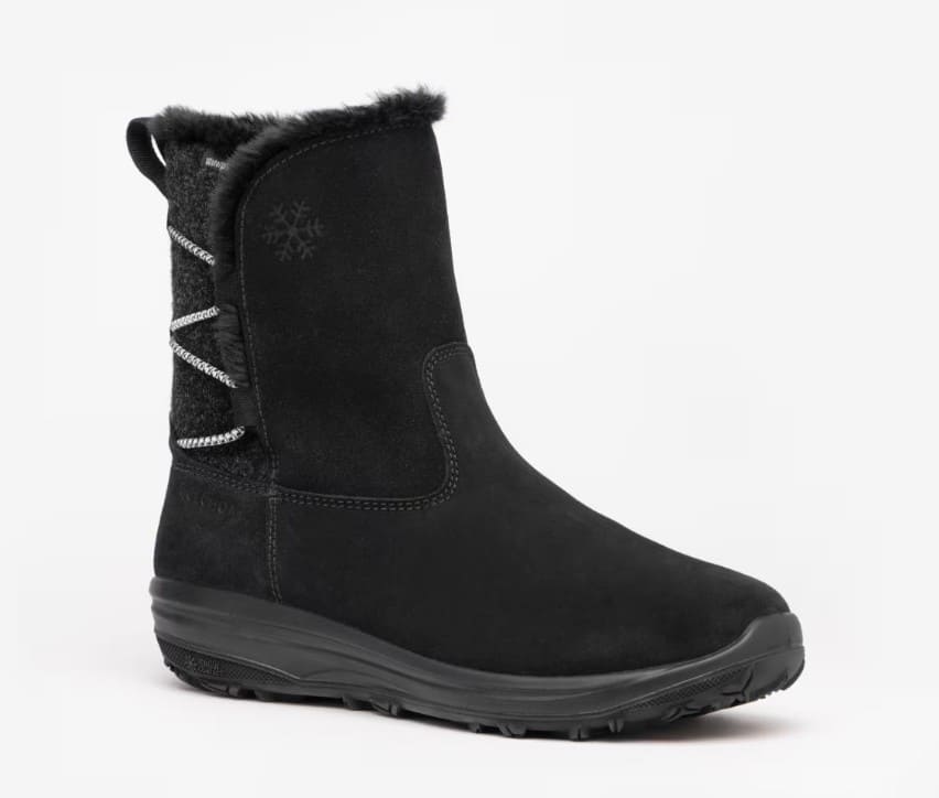 QUECHUA Botas de nieve y apreski impermeables de piel Mujer Quechua SH500