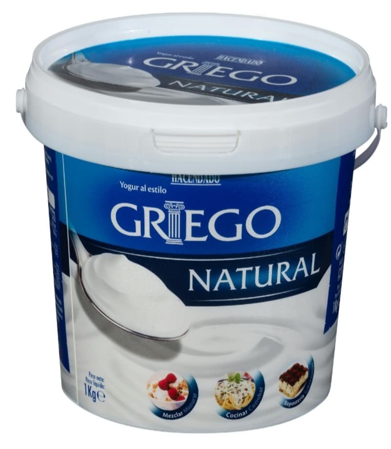 Yogur griego natural Hacendado