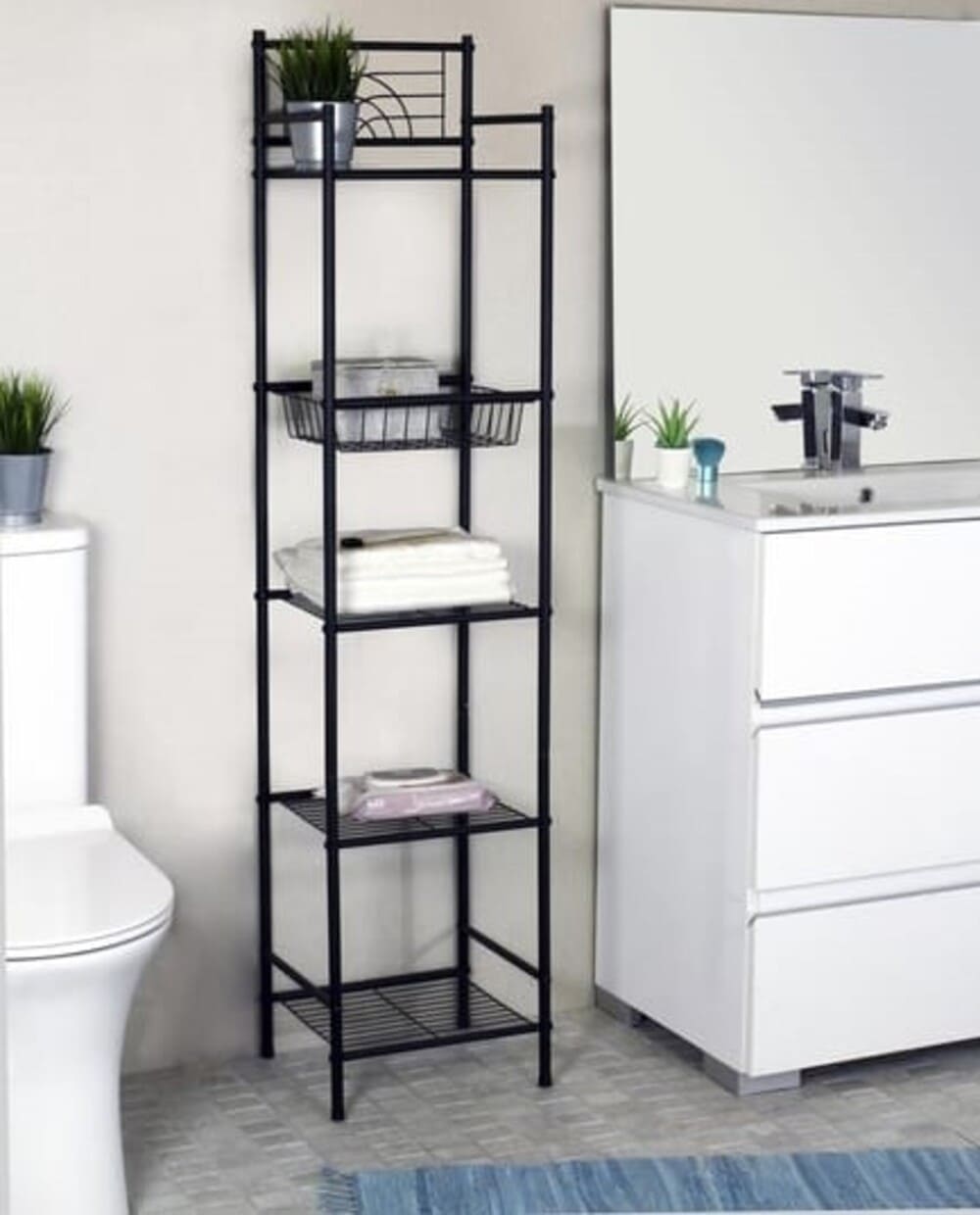 Estante de acero para el baño Dinamic