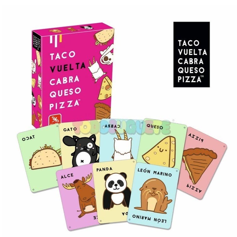 Juego de mesa Taco Gato Cabra Queso Pizza