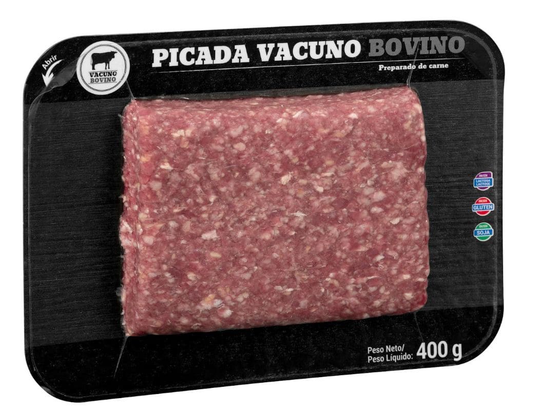 Preparado de carne picada vacuno