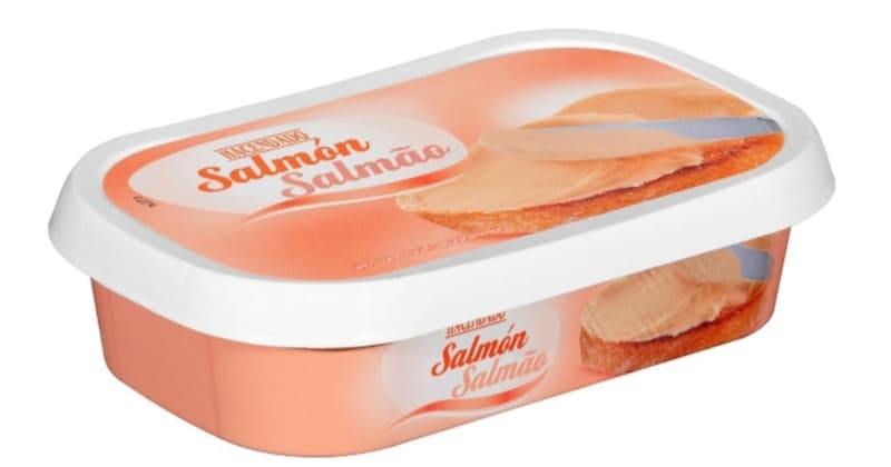 Queso para untar de vaca con salmón Hacendado