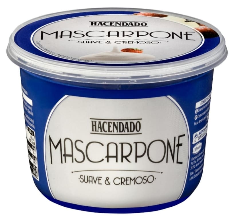 Queso fresco mascarpone de vaca Hacendado