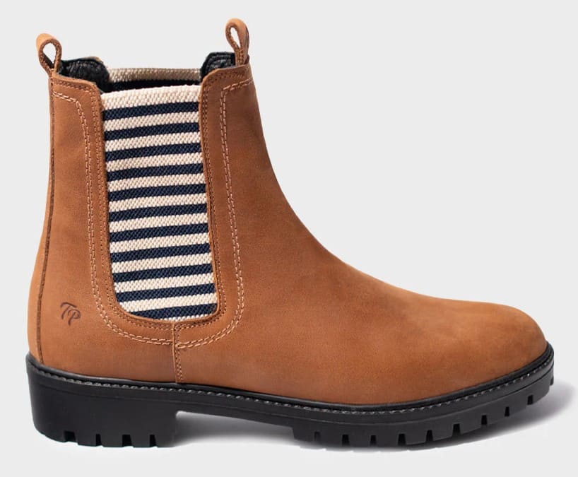 Botines de piel con elásticos, Toni Poins