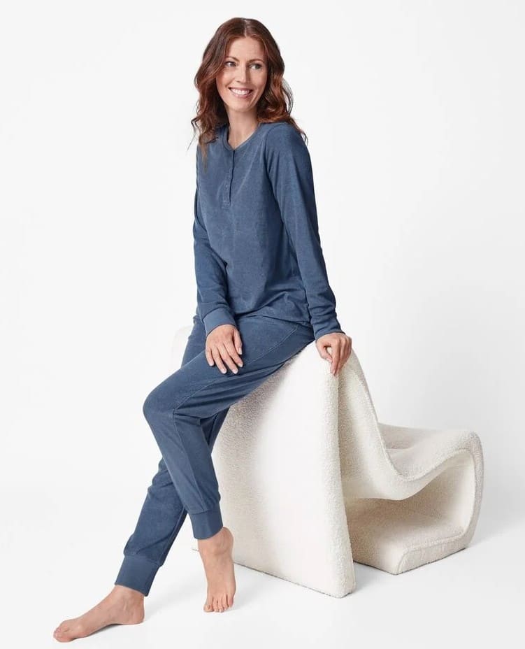 Pijama de rizo para mujer