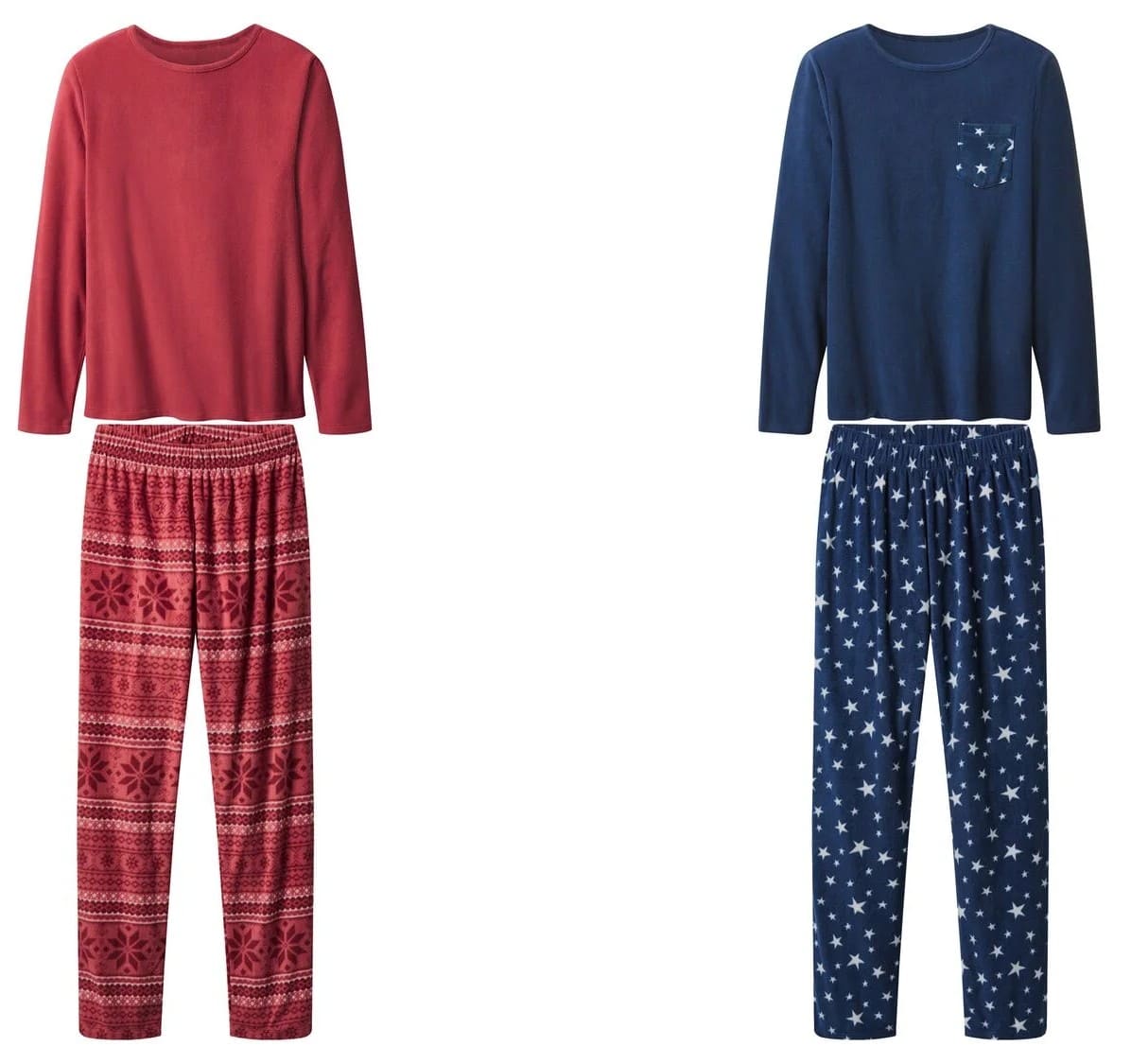 Pijama de tejido polar