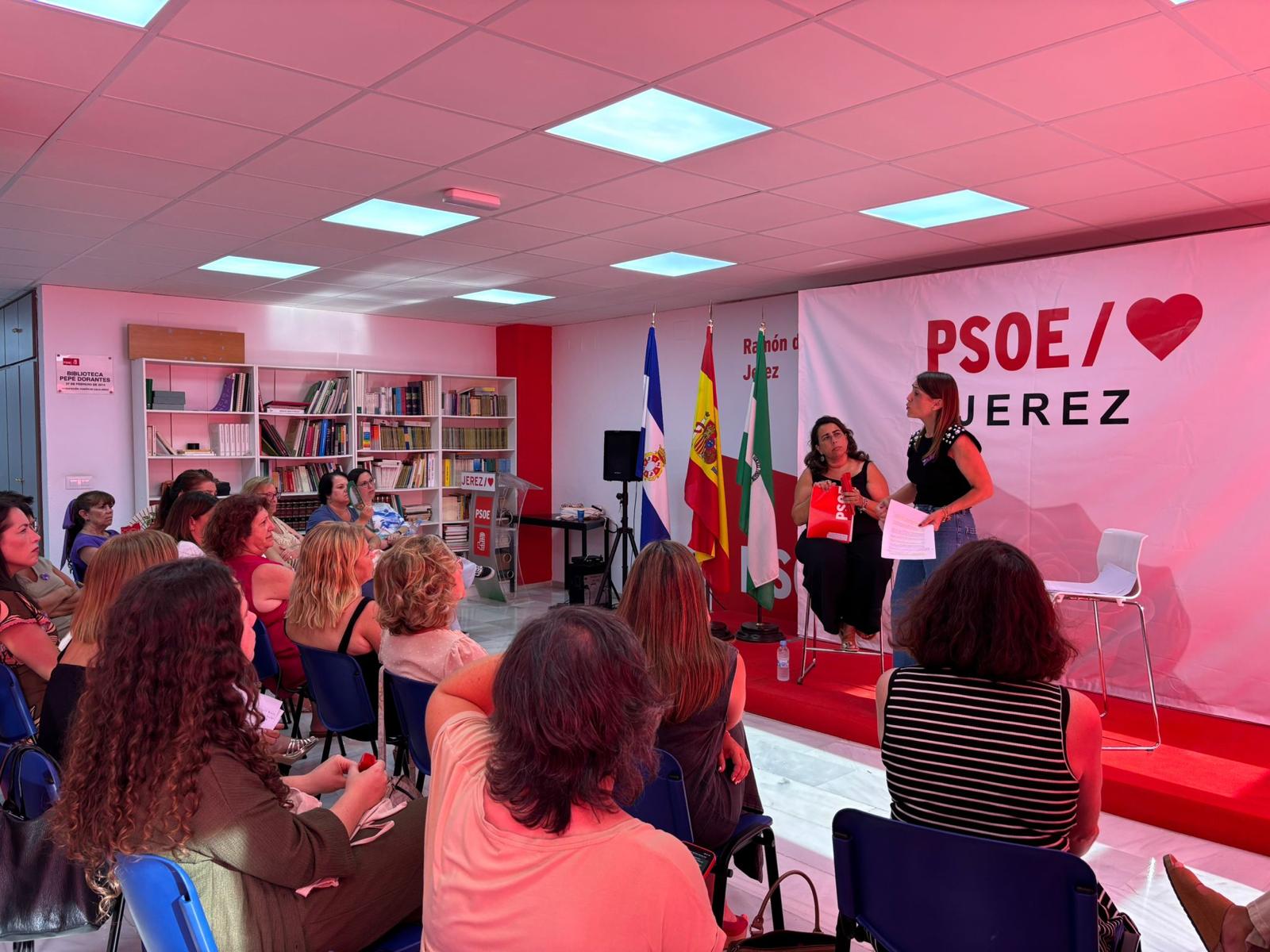 Acto de la Secretaría de Igualdad del PSOE de Jerez