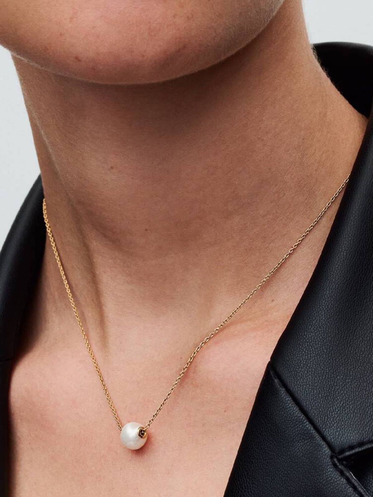 Collar Perla Cultivada de Agua Dulce Tratada de Pandora