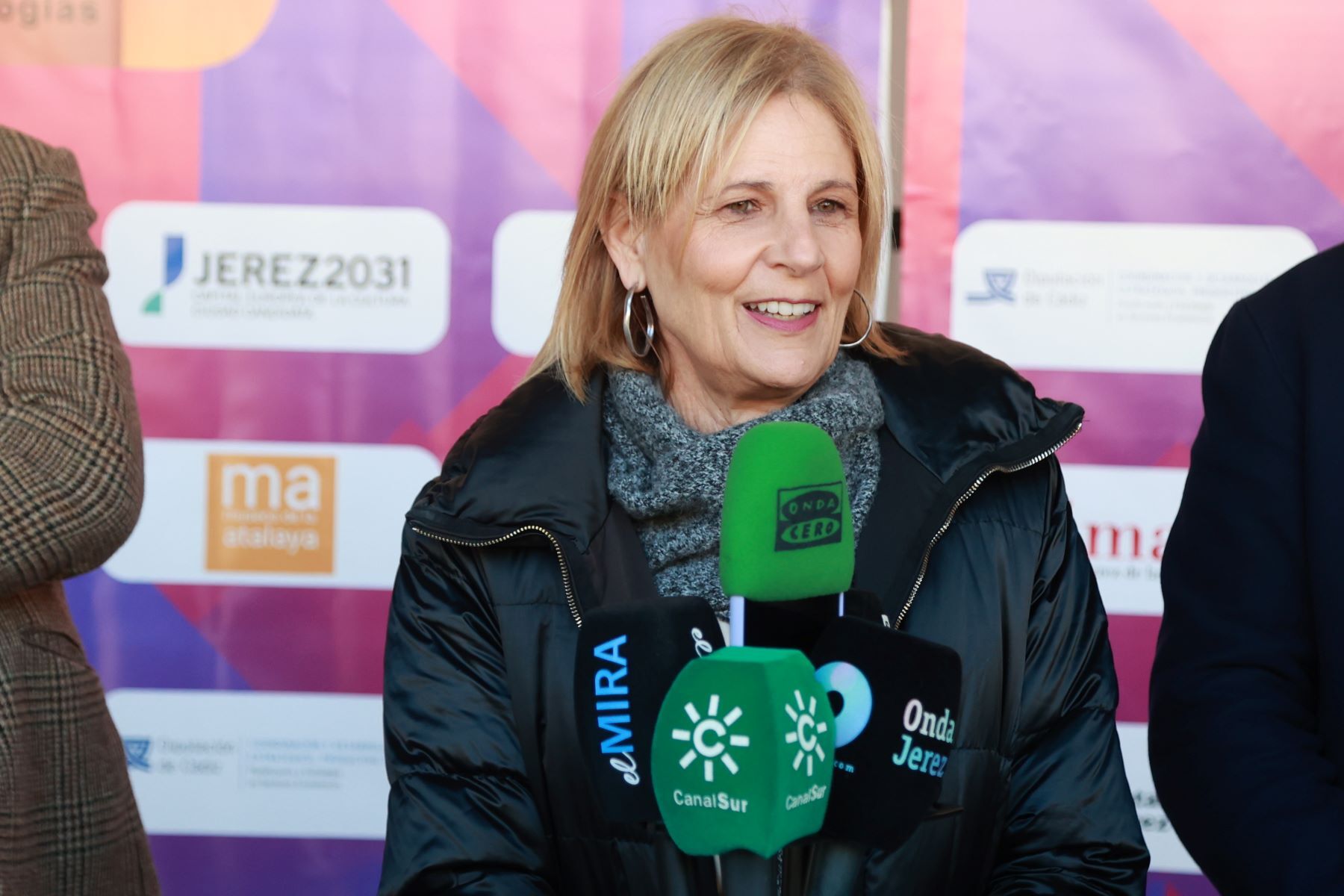 María José García-Pelayo durante la inauguración de 'Jerez Digital' | Cristo García