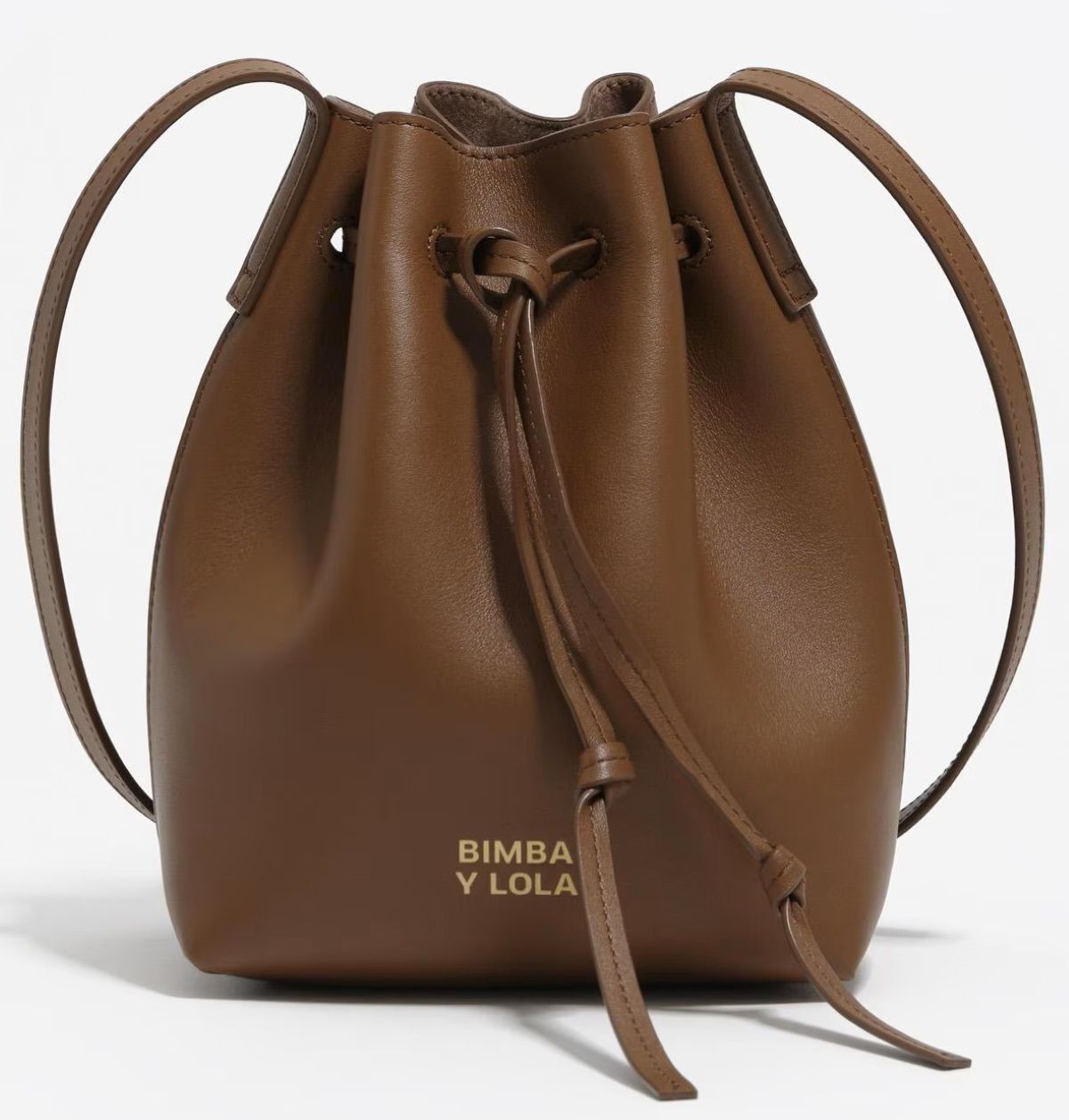 Bolso bandolera bucket piel Bimba y Lola de El Corte Inglés