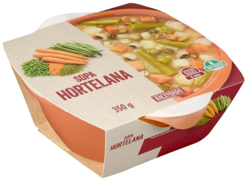 Sopa hortelana Hacendado