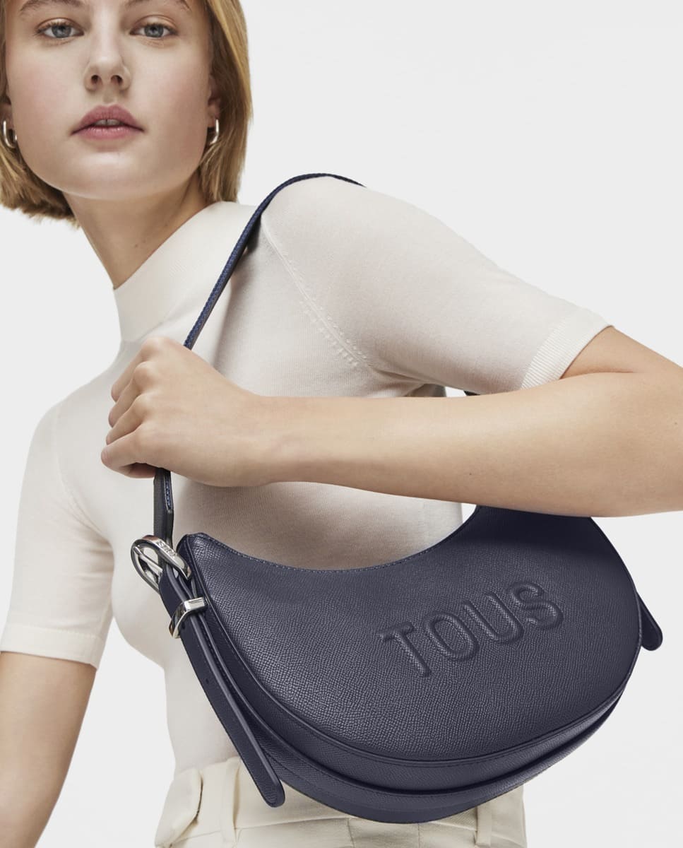 Bolso de hombro-band Brenda con cremallera