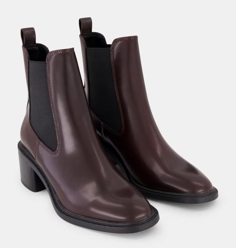 Botines chelsea con tacón, Tintoretto