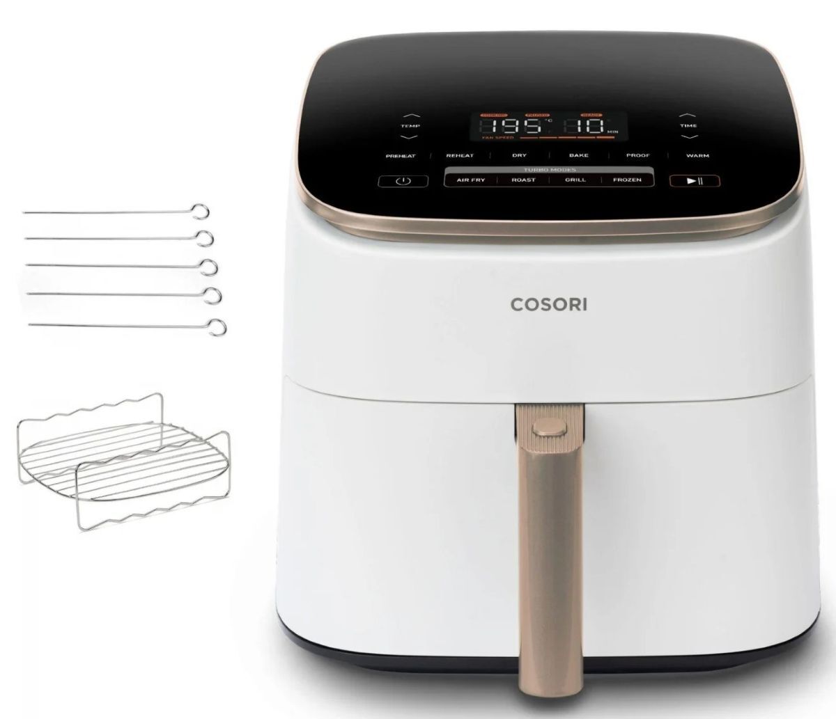 Freidora de aire Cosori Turboblaze Chef Edition de Carrefour