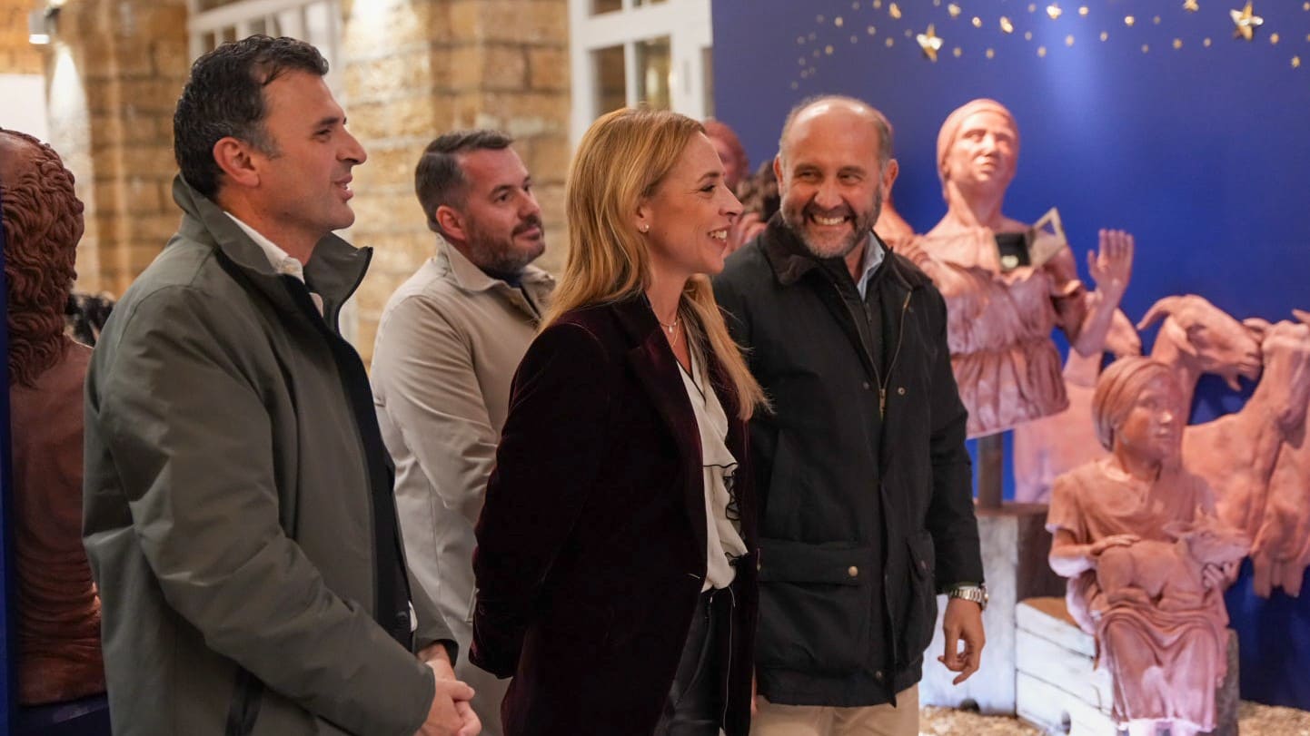 El acto ha servido para inaugurar el Belén de las Estrellas