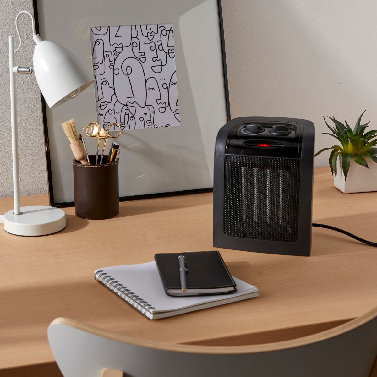 Calefactor cerámico CERAM 2 EQUATION 1500 W de Leroy Merlin