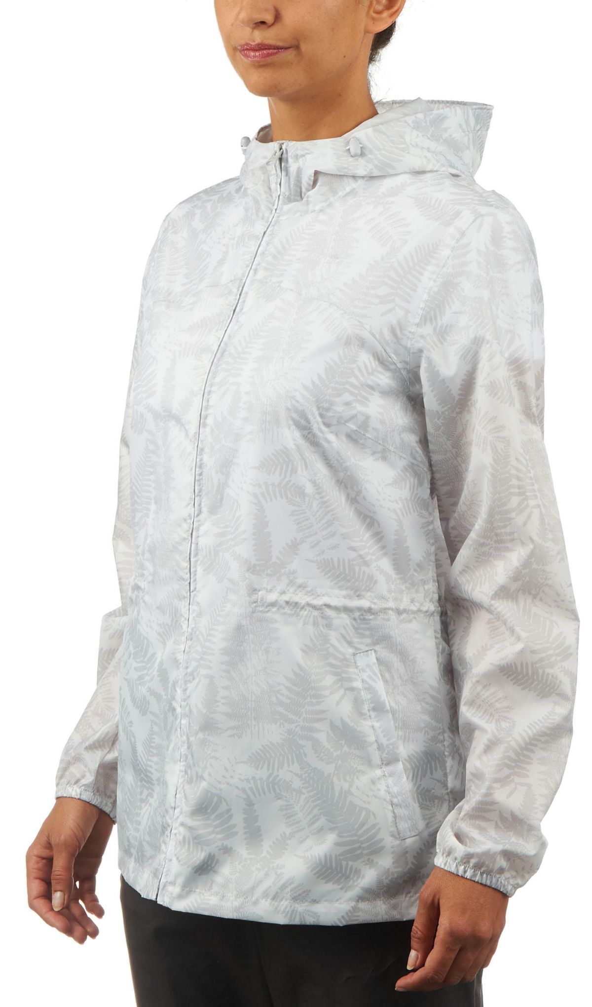 Chubasquero Quechua Raincut blanco de Decathlon