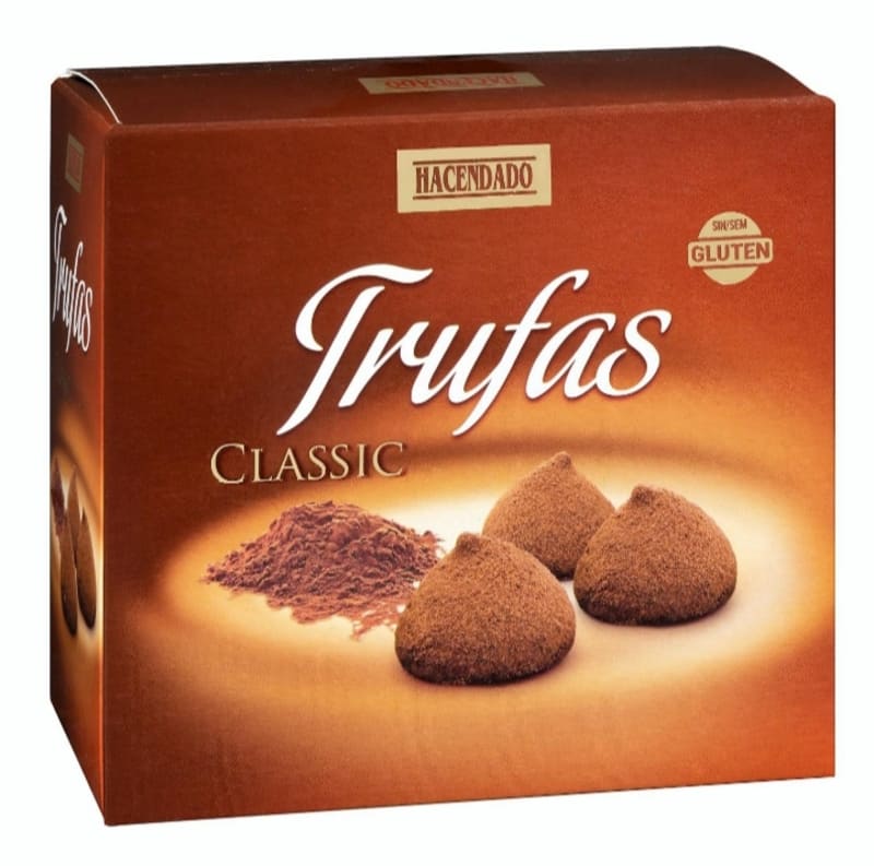 Trufas clásicas al cacao Hacendado