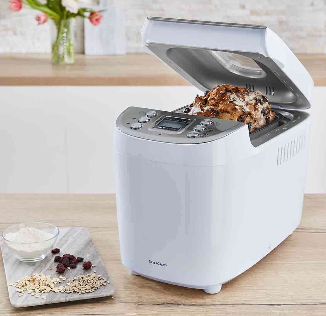 Panificadora automática de 850 W, Silver Crest