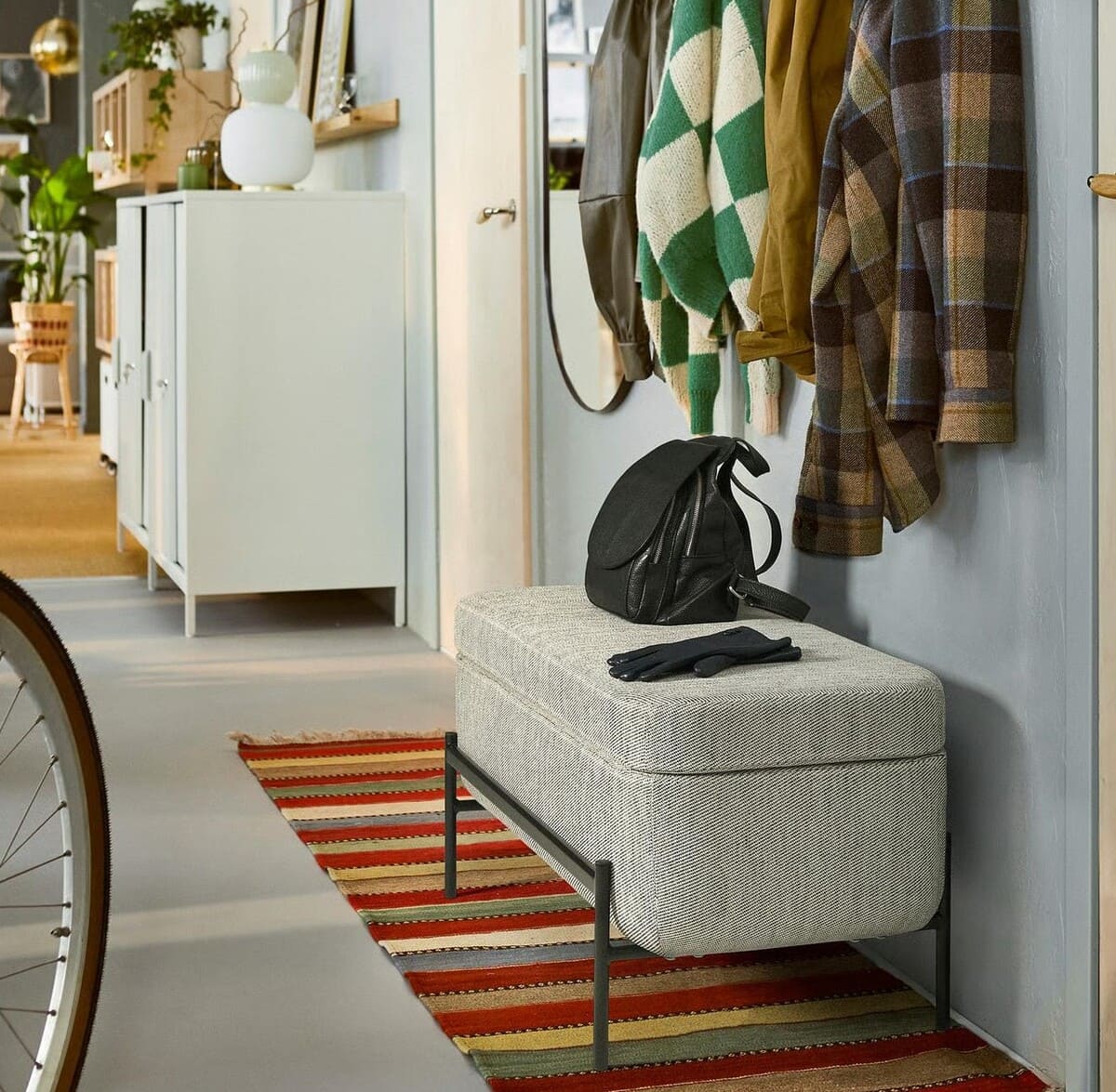 Banco con almacenaje VALTORP