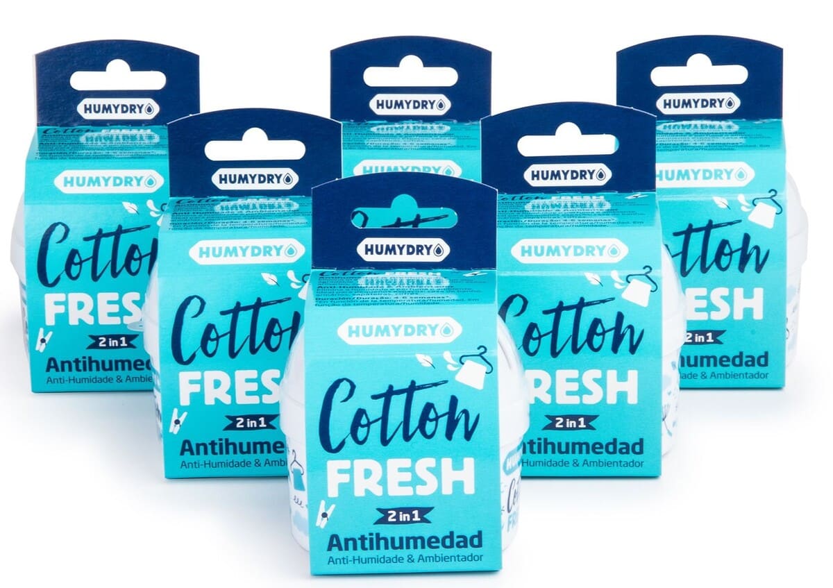 Mini deshumidificador y ambientador HUMYDRY