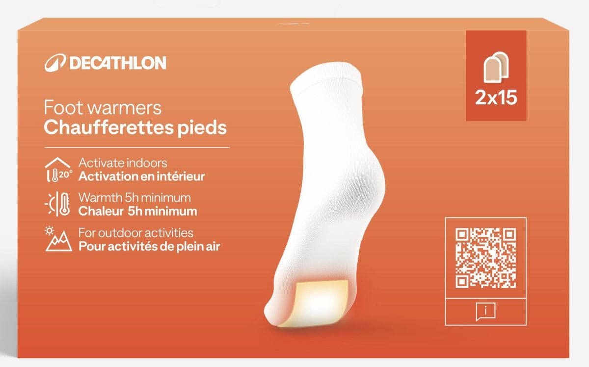 Calientapiés Wedze de Decathlon