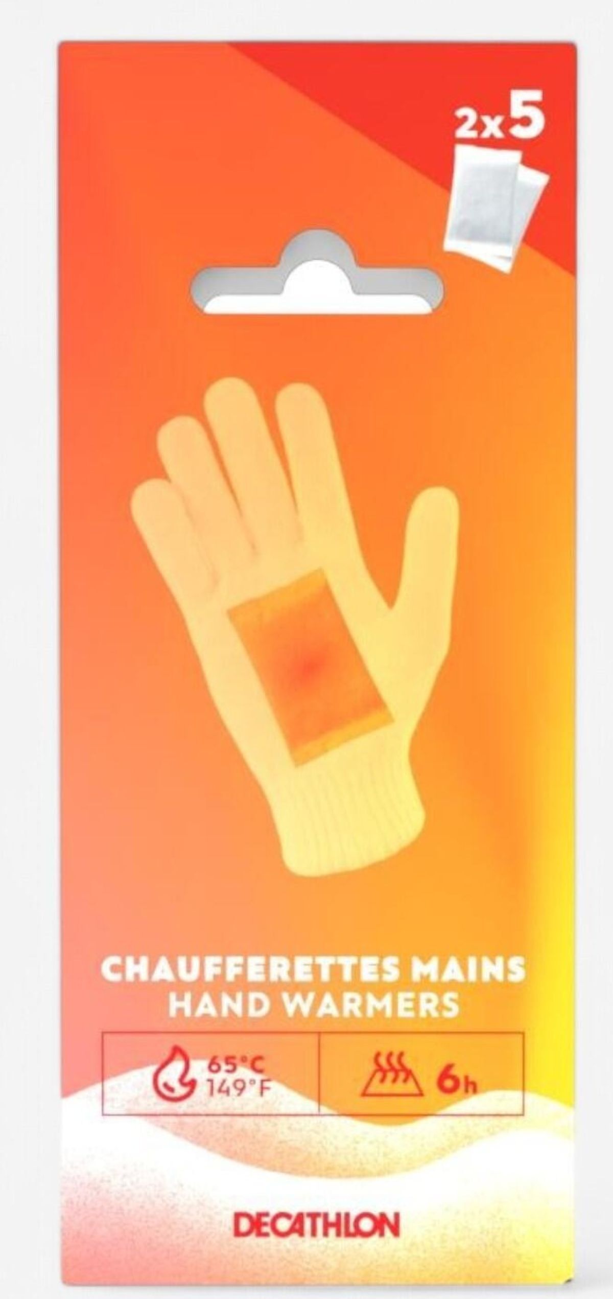 Calientamanos Wedzde de Decathlon