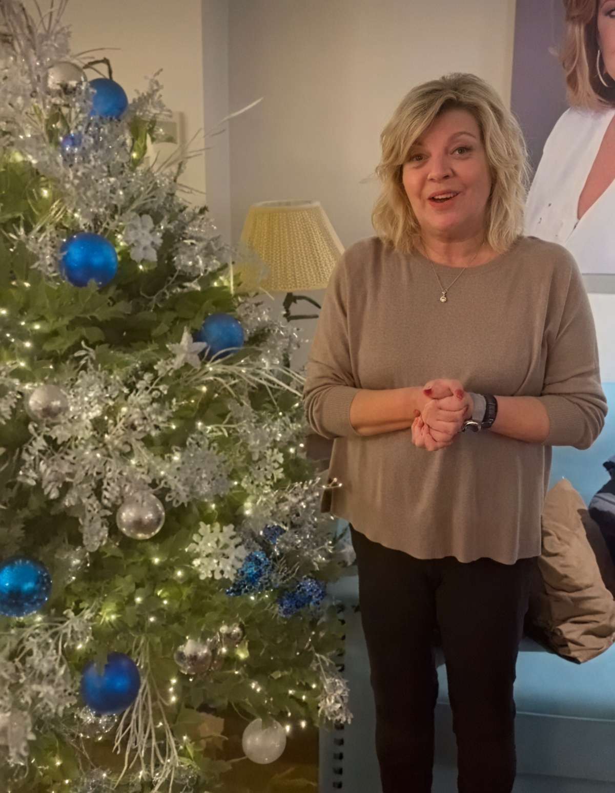 Terelu Campos en su casa