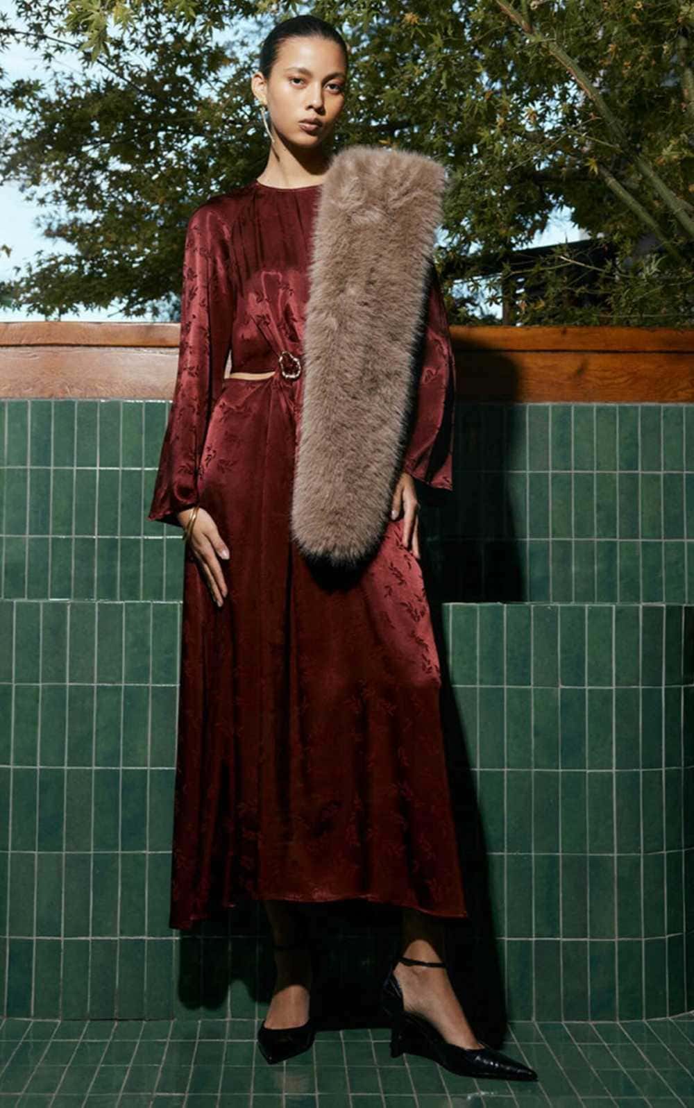 Sfera Vestido Jacquard en El Corte Inglés