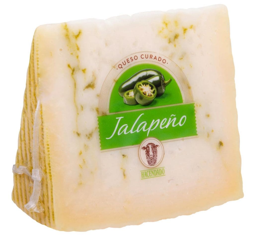 Queso con jalapeño Hacendado