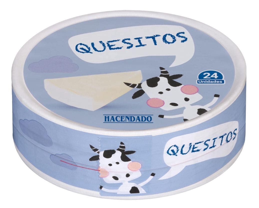 Queso en porciones Hacendado