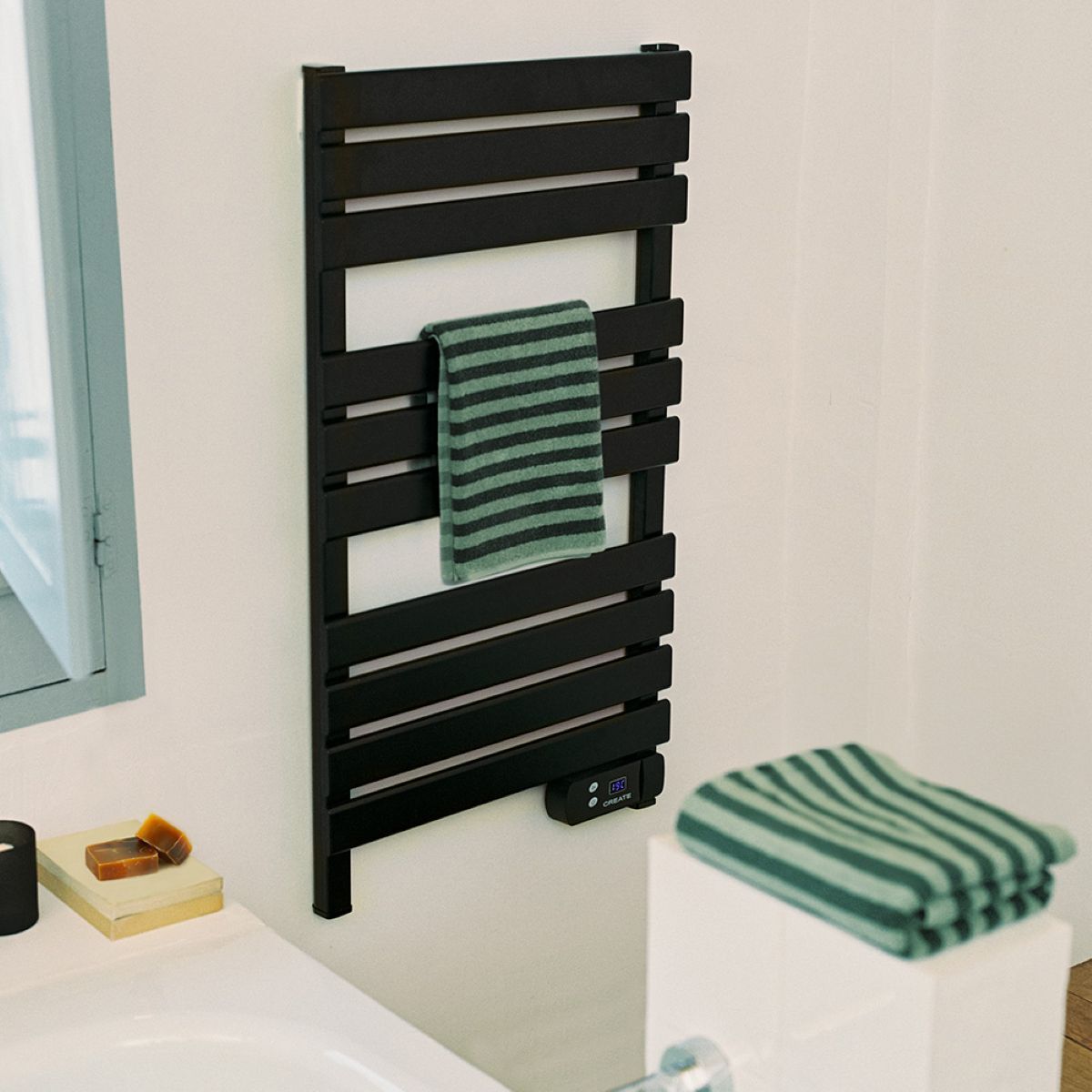 Toallero eléctrico Warm Towel de Leroy Merlin