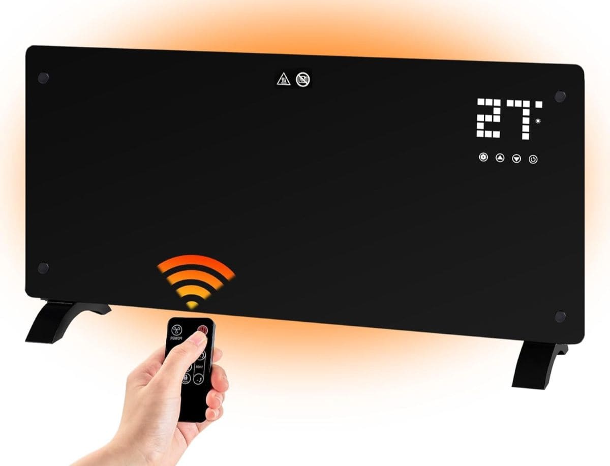 Calentador eléctrico convector de bajo consumo Nettlife de 2500 W en Leroy Merlin