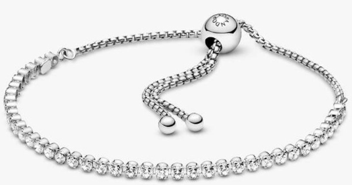 Pulsera de Tenis Deslizante Brillante de Pandora