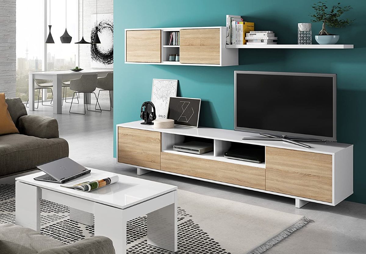 Conjunto de muebles de salón Belús Mobelcenter de Leroy Merlin