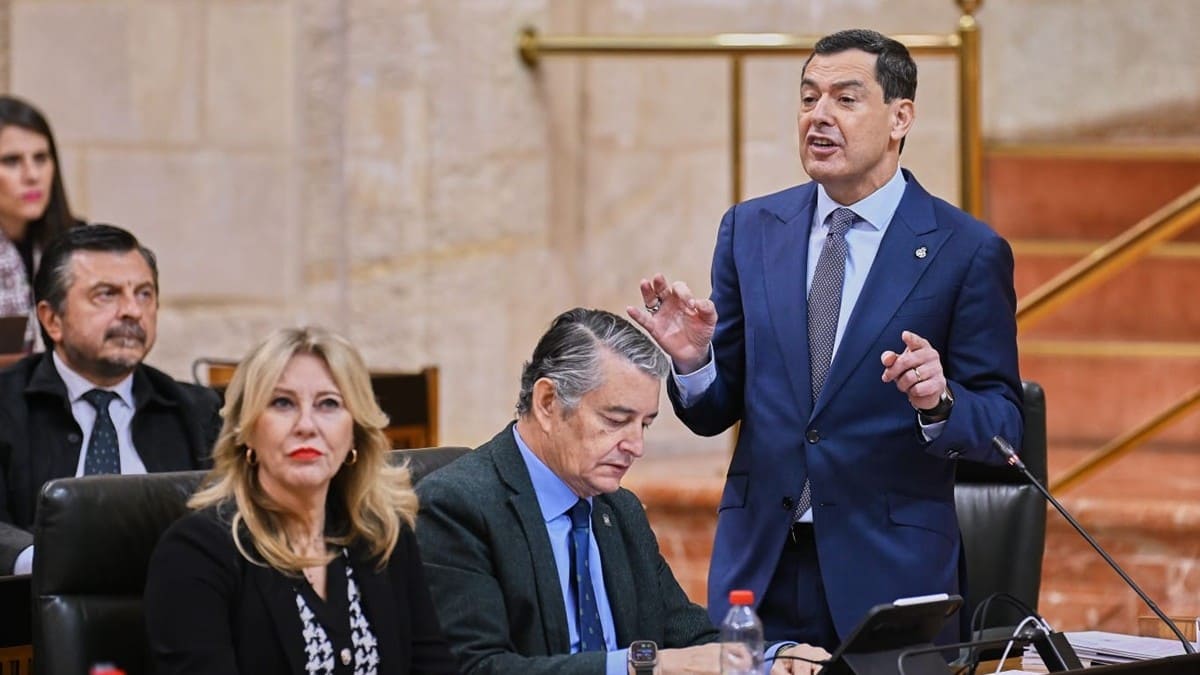 Juanma Moreno ha arremetido duramente contra la oposición en Andalucía | Salvador López Medina