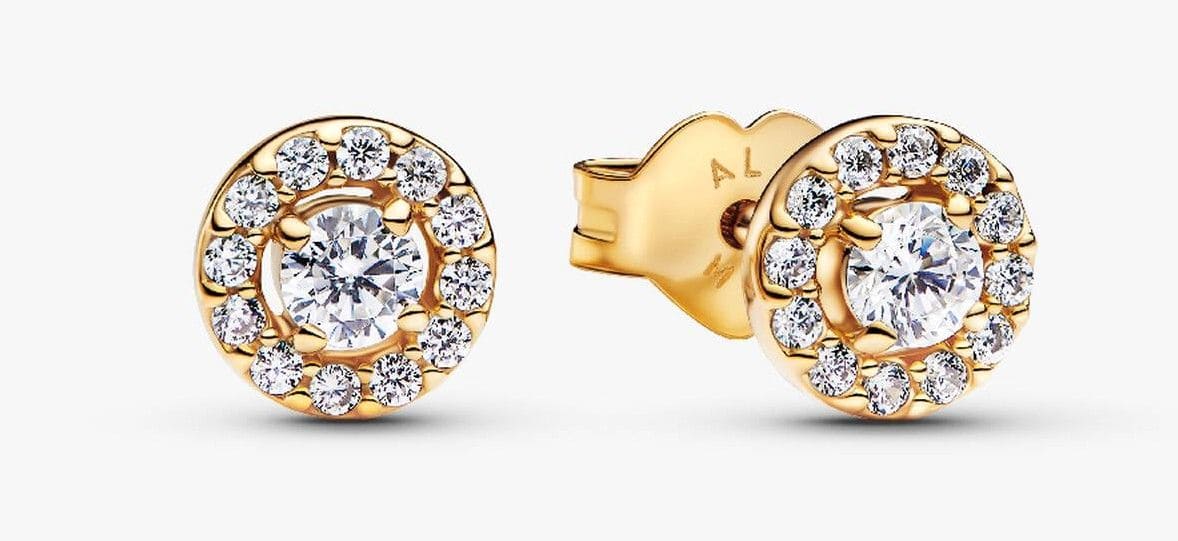 Conjunto de Regalo Collar y Pendientes Halo de Pandora