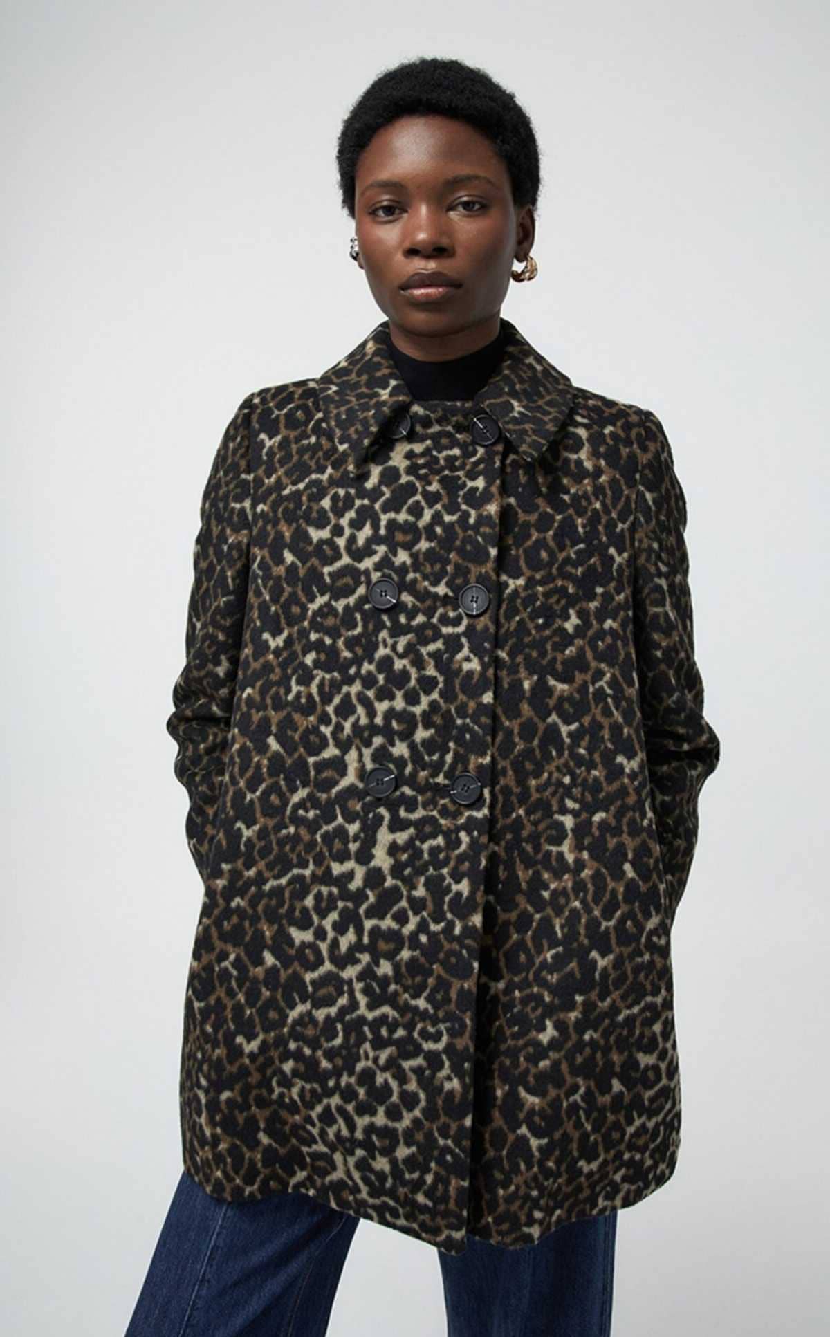 Sfera Abrigo animal print en El Corte Inglés