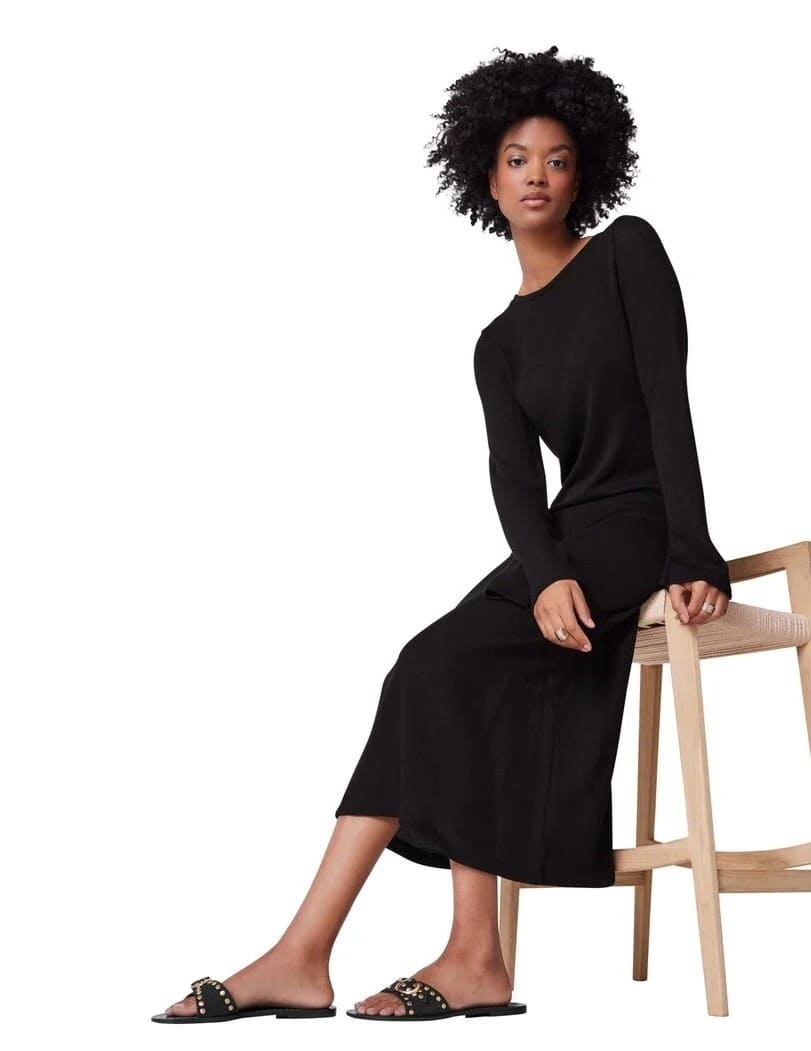 Vestido de manga larga para mujer de Lidl