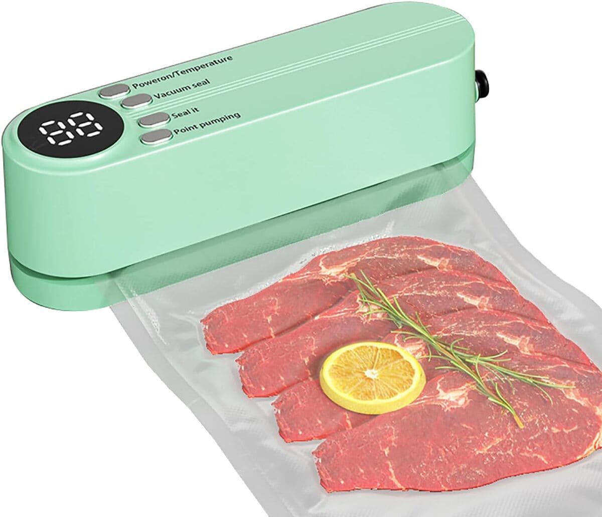 Mini sellador al vacío portátil, Fvobzxg