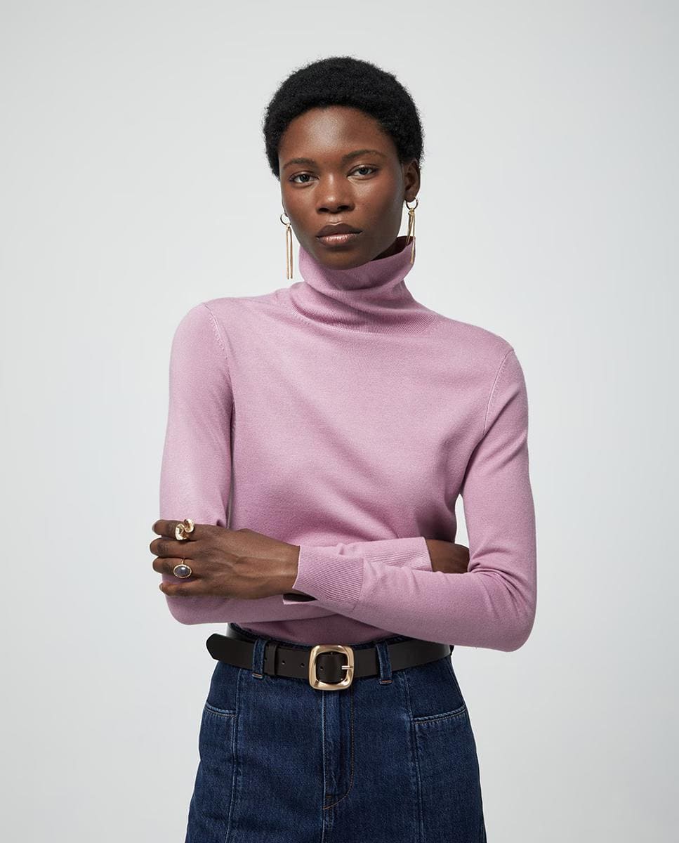 Jersey de cuello vuelto